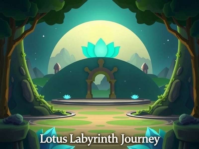 Lotus Labyrinth Journey Game Banner